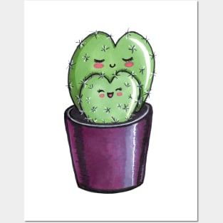 Cute cactus  mom Posters and Art